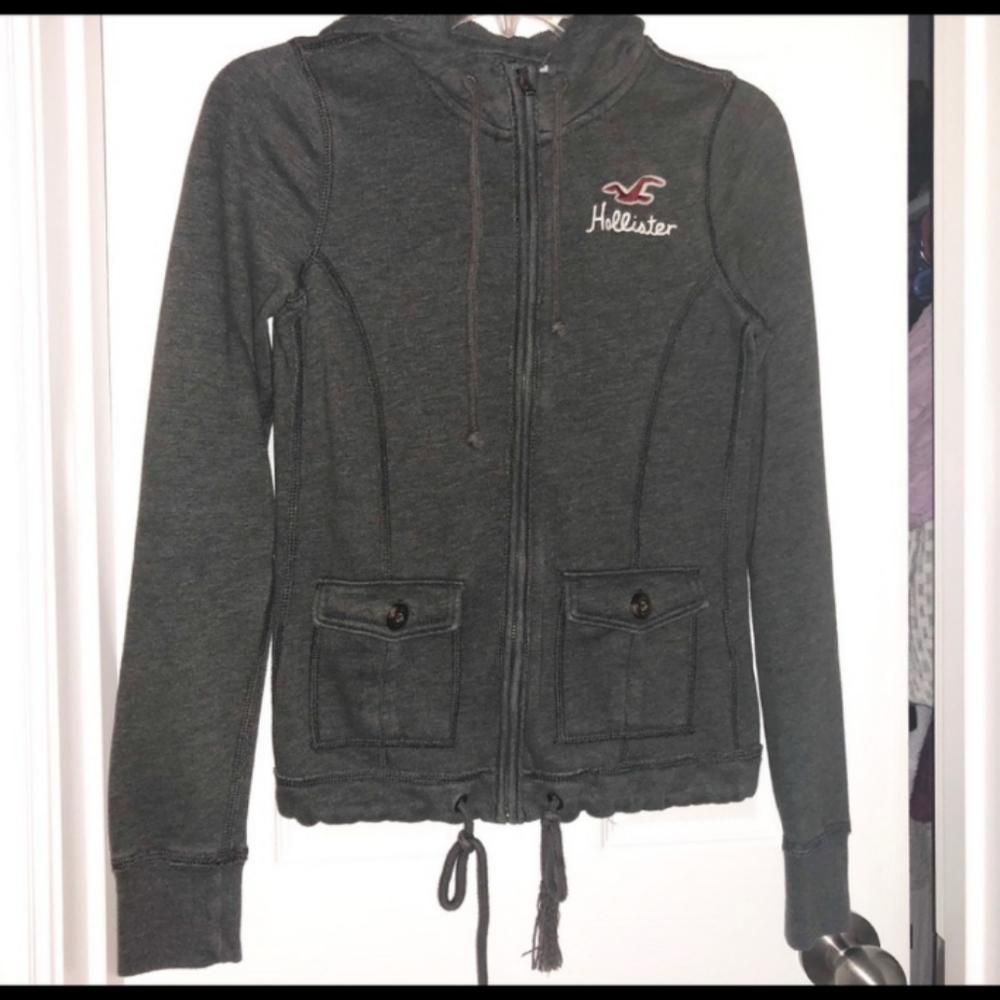 Hollister Zip Up Hoodie